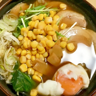 コーンチャーシュー麺